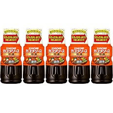 【42%OFF】【738円（定期便664円）】 カゴメ 醸熟ソース 中濃 300ml×5個