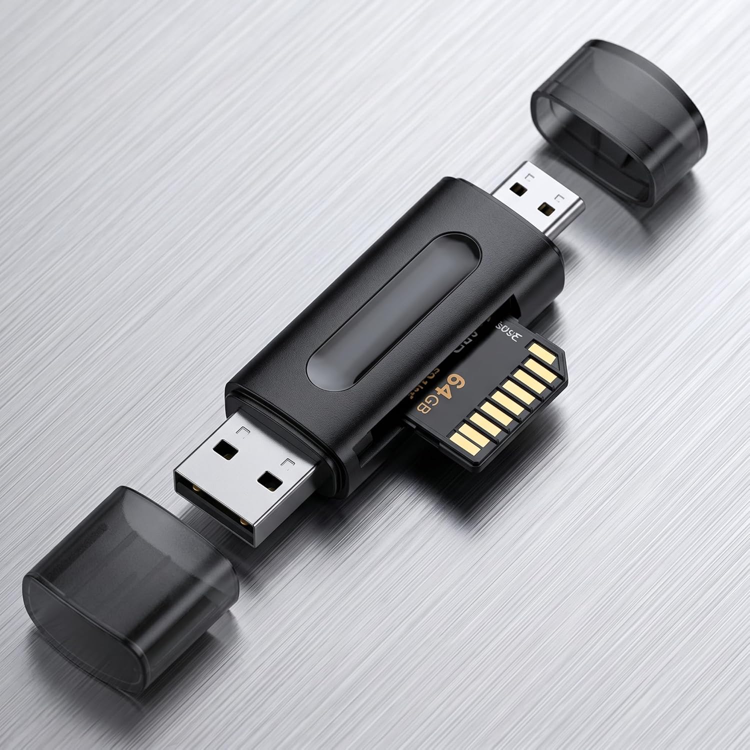 【107円】 Amazon Haul 2in1 USB3.0 デュアルスロットメモリカードリーダー 【送料無料】