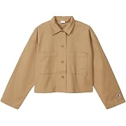 【ポイント65%還元】Champion(チャンピオン) 長袖 四つ穴ボタン ジャケットレディース ベージュ Lサイズ
