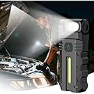 【50%OFF】【775円】 LETOUR USB充電式 強力COB マグネット付き LED作業灯 ワークライト