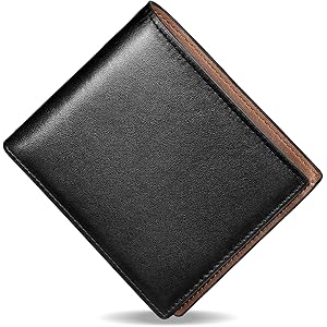 【62%OFF+40%OFF】【2,039円】 ATIANNI メンズ 牛本革 オイルドレザー 二つ折り財布