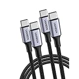 【期間限定セール】UGREEN PD対応100W/5A 超急速充電USB C to USB Cケーブル1m 2本セットが968円（484円/本）