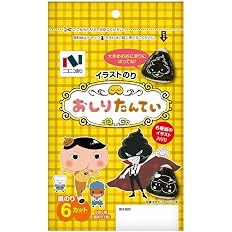 【50%OFF】【201円】 ニコニコのり イラストのり おしりたんてい 6カット×6枚