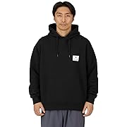【ポイント16%還元】Snow Peak(スノーピーク)New Standard Square Logo Hoodie ブラック Mサイズ