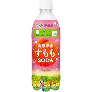 伊藤園 すももソーダ 山梨県産 480ml×24本
