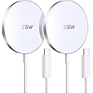 【9%OFF+50%OFF】【1,499円】 ActionPie Magsafe 25W 急速充電 ワイヤレス充電器 2個セット