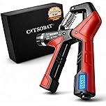 【スマイルSale】【56%OFF+15%OFF+ポイント10%】【実質290円】 Catsobat デジタルカウンター付き 負荷調整5kg～100kg 電池内蔵 ハンドグリップ