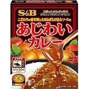 【5%OFF】S&B(エスビー) エスビー食品 あじわいカレー 大辛 170g ×6個