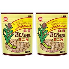 【51%OFF】【474円】 カップ印 きび砂糖ミニ角 220g×2
