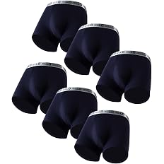 【60%OFF】【997円】 FLYSKY メンズ 綿95% 3D立体成型 抗菌防臭 ストレッチ ボクサーパンツ 6枚セット