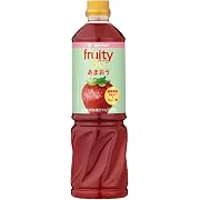 ミツカン 業務用 フルーティス りんご酢 あまおう 1000ml (6倍濃縮タイプ)