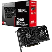 ASUS AMD Dual Radeon RX 9060 XT 16GB GDDR6ビデオカード DUAL-RX9060XT-16G