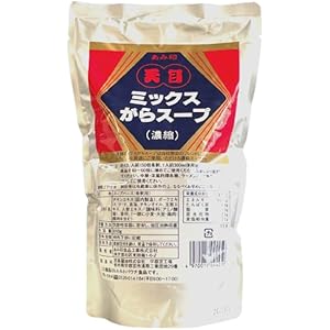 【36%OFF+ポイント11%】【実質319円】 あみ印食品 天目 ミックスがらスープ 40～60倍希釈 810g