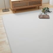 アイリスプラザ 接触冷感 ラグマット 3畳 200×250cm ライトグレー
