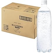 【ポイント30%還元】by Amazon 炭酸水 ラベルレス 1000ml ×15本 富士山の強炭酸水 静岡県産