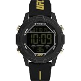 TIMEX UFCデジタルウォッチ TW2V97900 － 3気圧防水 ミネラルガラス ブラック文字盤が11,440円送料無料