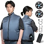 【5%OFF+40%OFF】【3,751円】 Innzee 20000mAhバッテリー 最大45H連続使用 体感-18℃ 5枚羽根 6段階風量 空調作業服 ファンバッテリーセット 【送料無料】
