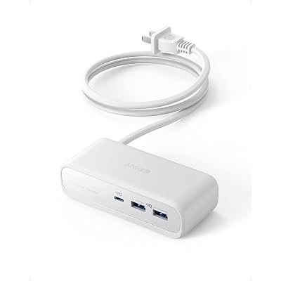 【6台充電】Anker 521 Power Strip USB-C＆USB-A＆AC電源タップ 税込2,590円 プライム会員送料無料