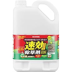 【プライム感謝祭】【49%OFF】【837円】 アイリスオーヤマ そのまま使える 速攻除草剤 液体タイプ 大容量 4L