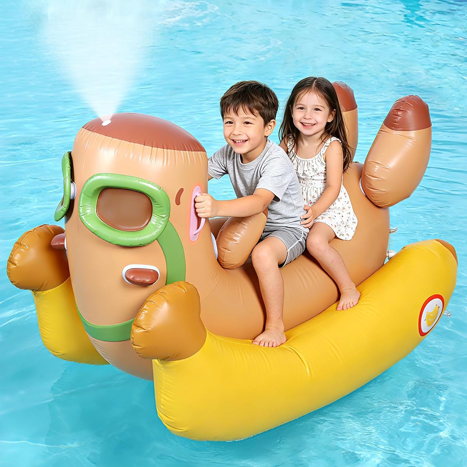 【28%OFF+12%OFF】【4,361円】 HOLYFUN 子供用 3in1 大型サイズフロート 【送料無料】