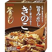 ヤマモリ 焦がし醤油の香り きのこ釜めしの素 195グラム x 5個