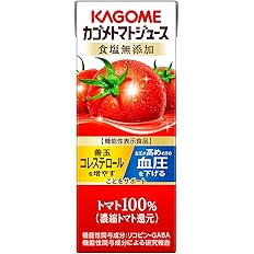 【Wクーポン】【1,940円（定期便1,817円）】 カゴメ 機能性表示食品 トマトジュース 食塩無添加 200ml×24本
