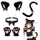 【20%OFF！】O.F.M 猫耳 カチューシャ コスプレ 4点セットが1,344円