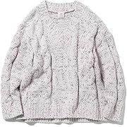 【ポイント11%還元】gelato pique(ジェラート ピケ) スフレネッププルオーバー レディース ピンク  Free Size