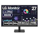 【期間限定セール】LG 27MS530B-B － 27インチ/フルHD/100Hz/IPS/HDMI×2、USB-C PD65Wが14,980円送料無料