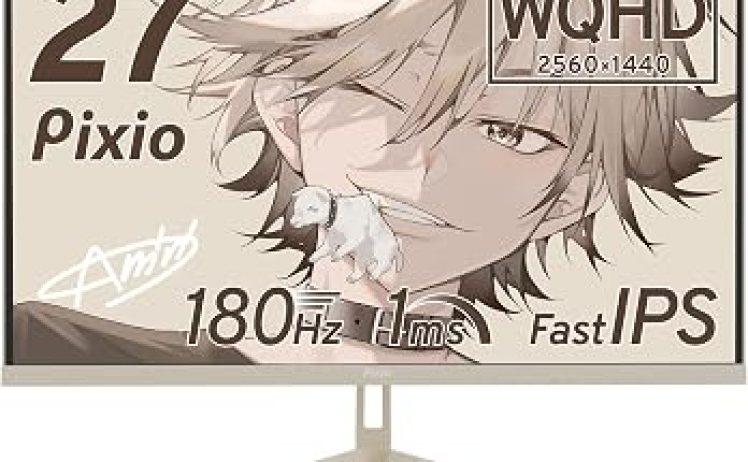 【19,900円】Pixio ゲーミングモニター PX278Wave ベージュ 27インチ WQHD 180hz Fast IPS