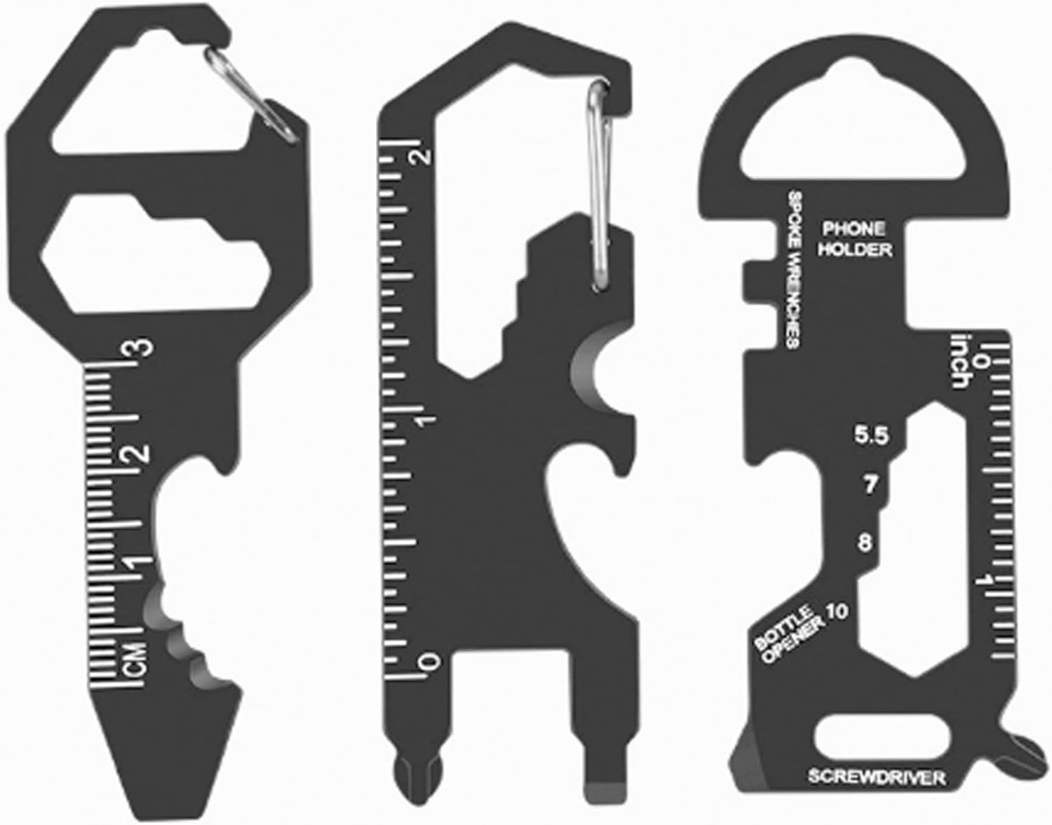 【187円】 Amazon Haul メタルキーチェーン マルチツール 3点セット 【送料無料】