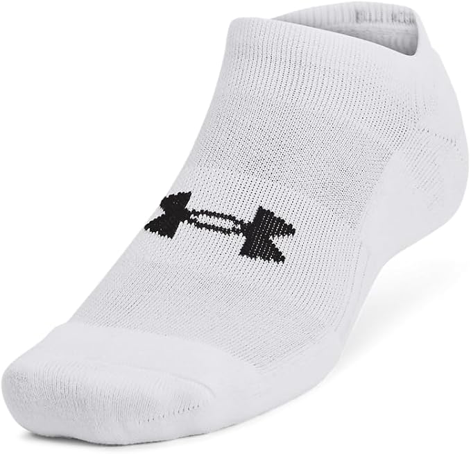 【48%OFF+ポイント33%】【実質500円】 Under Armour UAトレーニング コットン ノーショー ソックス 3足セット