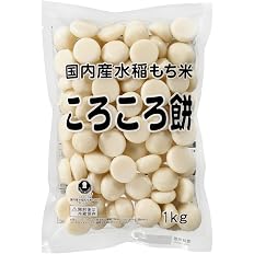 【プライム感謝祭】【41%OFF】【1,272円】 うさぎもち 国内産水稲もち米100% ころころ業務用(白) 1000g