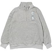 CONVERSE(コンバース)トレーナー CHENILLE HALF ZIP TOP レディース Lサイズ