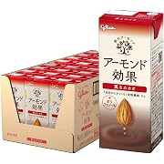 【10%OFF】江崎グリコ アーモンド効果 薫るカカオ アーモンドミルク 200ml×24本