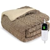 【20%OFF！】Heshare 電気毛布 掛け敷き兼用 160×130cmが6,399円送料無料