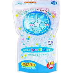 【55%OFF】【348円】 ライオンケミカル アクアリフレ 消臭ビーズ つめかえ用 シャボン 大容量 800g