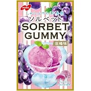 ノーベル ソルベットグミ 巨峰味 50g×12個