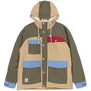 【ポイント59%還元】Chums(チャムス) パーカー Camping Boa Parka メンズ Lt.Blue Crazy Mサイズ