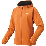 【10%OFF】YONEX(ヨネックス) ウォーム アップパーカー レディース カッパーオレンジ Sサイズ
