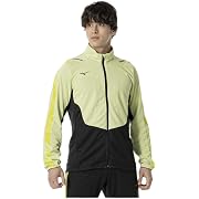 【ポイント12%還元】MIZUNO(ミズノ) ドライエアロフロー ジャケット ユニセックス ルミナリーグリーン Mサイズ