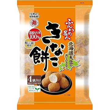 越後製菓 ふんわり名人 きなこ餅 75g×6袋