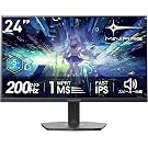 【タイムセール】【12,349円】 Minifire 24インチ 200Hz 1ms応答 FHD FastIPSパネル HDMI+DP搭載 スピーカー内蔵 ゲーミングモニター 【送料無料】