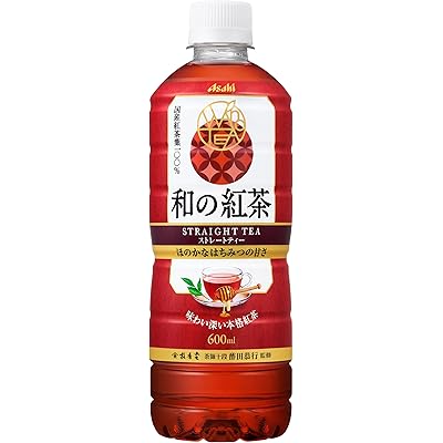 【30%OFF】【ミルクティーも】アサヒ飲料 和の紅茶 ストレートティー 〜国産はちみつ仕立て〜 600ml×24本 実質1,847円(77.0円/本) 送料無料