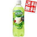 訳あり ポッカサッポロ がぶ飲み メロンクリームソーダ 500mlペットボトル 24本