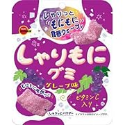 ブルボン しゃりもにグミ グレープ味 57g×10入