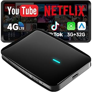 【65%OFF】【実質6,599円】 MYATOTO AI Box ワイヤレスCarPlay/Android Auto対応 4G LTE内蔵 純正有線CP/AA車向けカービデオAIボックス 【送料無料】