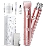 【20%OFF！】Votzel ダブルヘッド設計 女性用 1台多役 電動シェーバーが1,919円