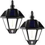 【41%OFF】【998円】  ChiChu 自動点灯消灯 防水IP65 LED ソーラー充電 センサーライト 2点セット