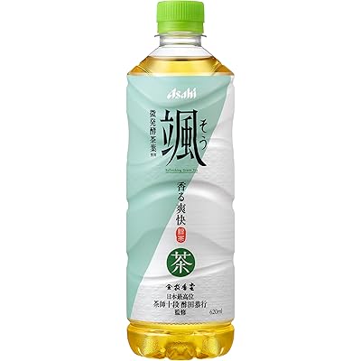 【20%OFF】アサヒ飲料 香る爽快緑茶 颯 620ml×24本 送料込1,333円(55.5円/本)